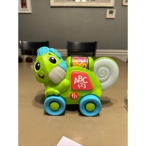 Fisher-Price Link Squad Crawl n Colors Chameleon Learning Toy with Music & Light